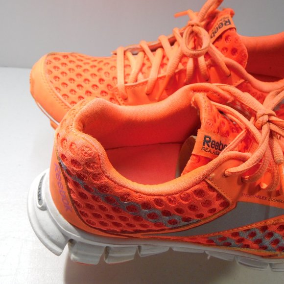 Women's Size 6 Reebox Orange RealFlex SmoothFlex - Picture 15 of 16